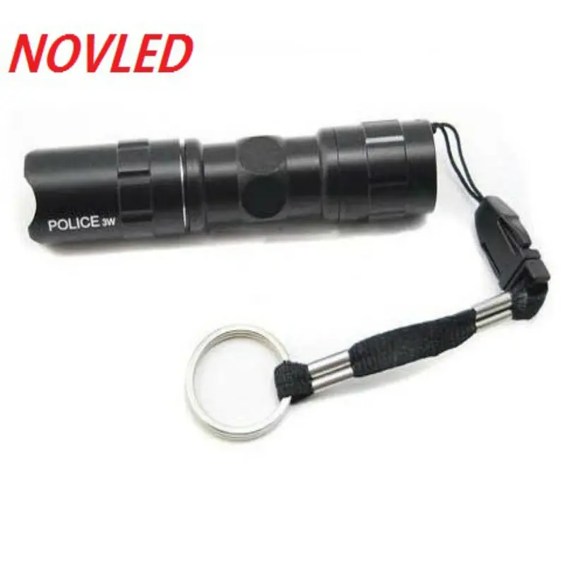 

40% OFF Mini penlight Police Torch Waterproof LED Flashlight Torch Modes Non Adjustable Focus Lantern Portable Light use AA