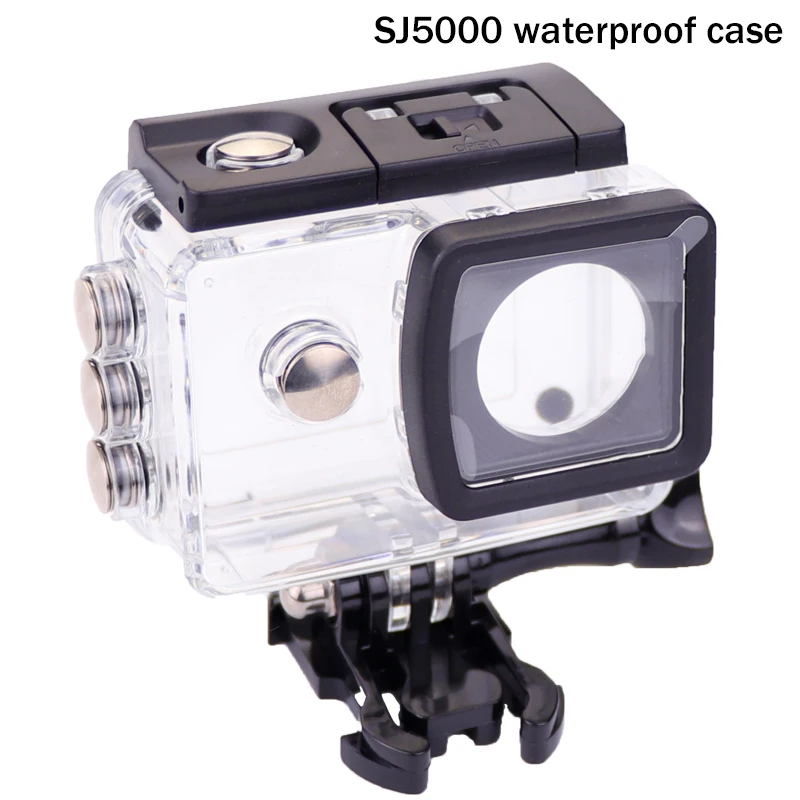 

Original SJCAM SJ5000 waterproof case with mount adapter diving case for sj5000 sj 5000 wifi plus sj5000x camera accessories