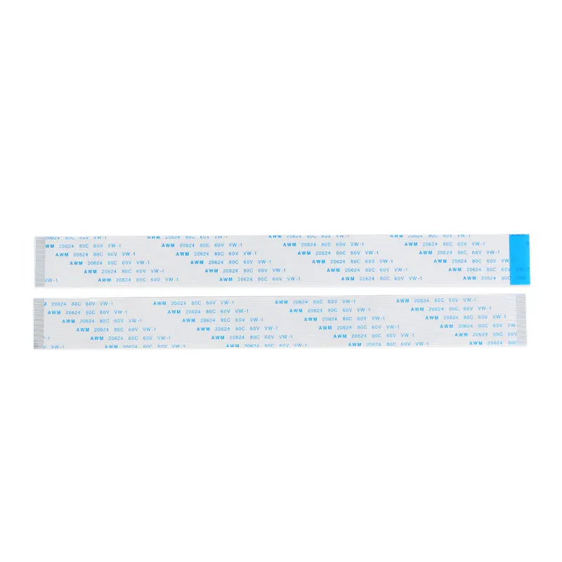 40 Pin FPC FFC Ribbon Flex Cable fpc module Pitch 0.5MM With 6cm 10cm 15cm 25cm 30cm 40cm Length Flat Wire Cable Forward Direction 10PCS