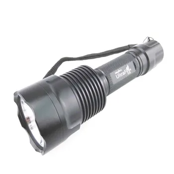 

U-F C12 1xCREE XM-L2 U3 1800lm Cold White Light SMO/OP LED Flashlight (1 x 18650)