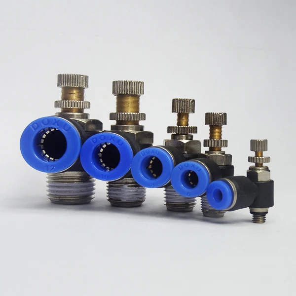 SL Тип 4 6 8 10 12 мм быстрое подключение пневматический фитинг M5 1/8 &quot1/4&quot 3/8