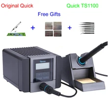Оригинальная быстрая паяльная станция TS1100, интеллектуальный бессвинцовый паяльник с регулируемой температурой 90 Вт, сварочная станция