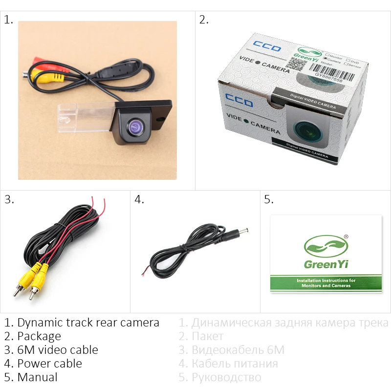 Интеллектуальная Автомобильная камера заднего вида GreenYi, камера заднего вида для автомобиля KIA Sportage/SORENTO 2008, водонепроницаемая траектория
