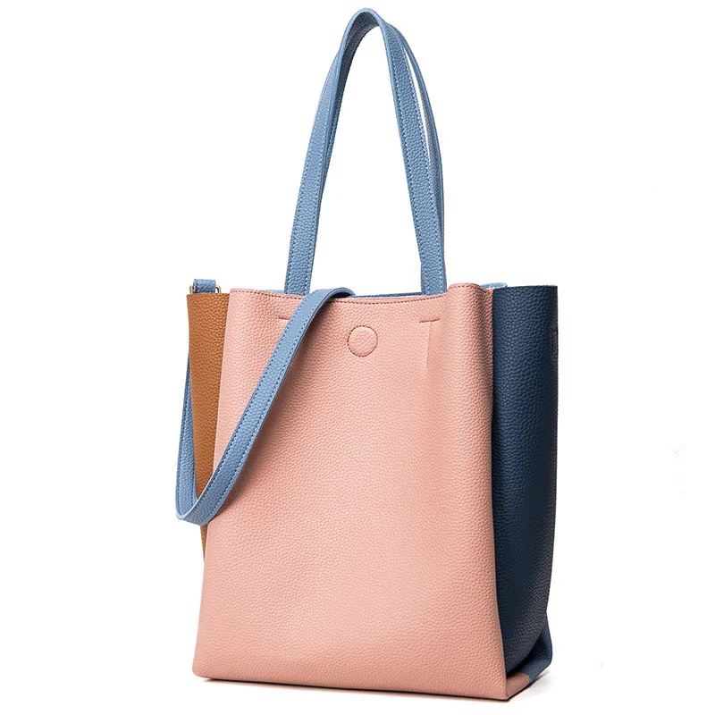 Woman Bags 2017 Female Fashion Tote Bags Girl Pu Leather Shoulder Bag Bucket Crossbody Messenger Bolas Feminia Handbags