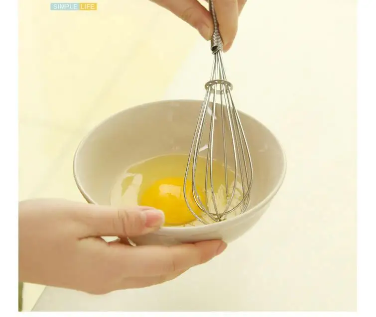 2 шт./лот венчик для сбивания яиц из нержавеющей стали ручной миксер блендер Портативные Инструменты для яиц Кухонные гаджеты