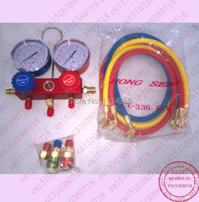 Automotive air conditioning refrigerant filling tools, refrigerant filling gauges,hongsen S36G