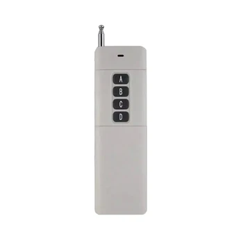 

200M-3000M Signal Distance 4 CH 4 Buttons RF Wireless Remote Control/Radio Controller/Transmitter 433.9MHZ IC PT2260 EV1527