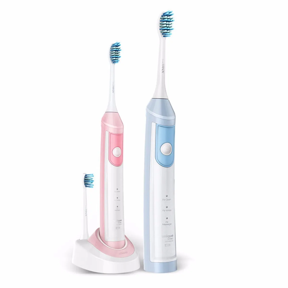 

Portable Traveling Waterproof Sonic Electric Toothbrush With 2 Handy Brush Heads For Adults