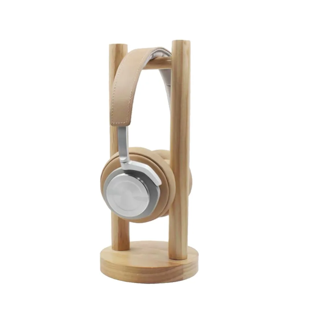 IMTTSTR Universal Real Wood Headphone Stand Holder Display for bracket for Headset Holder Rack Hang