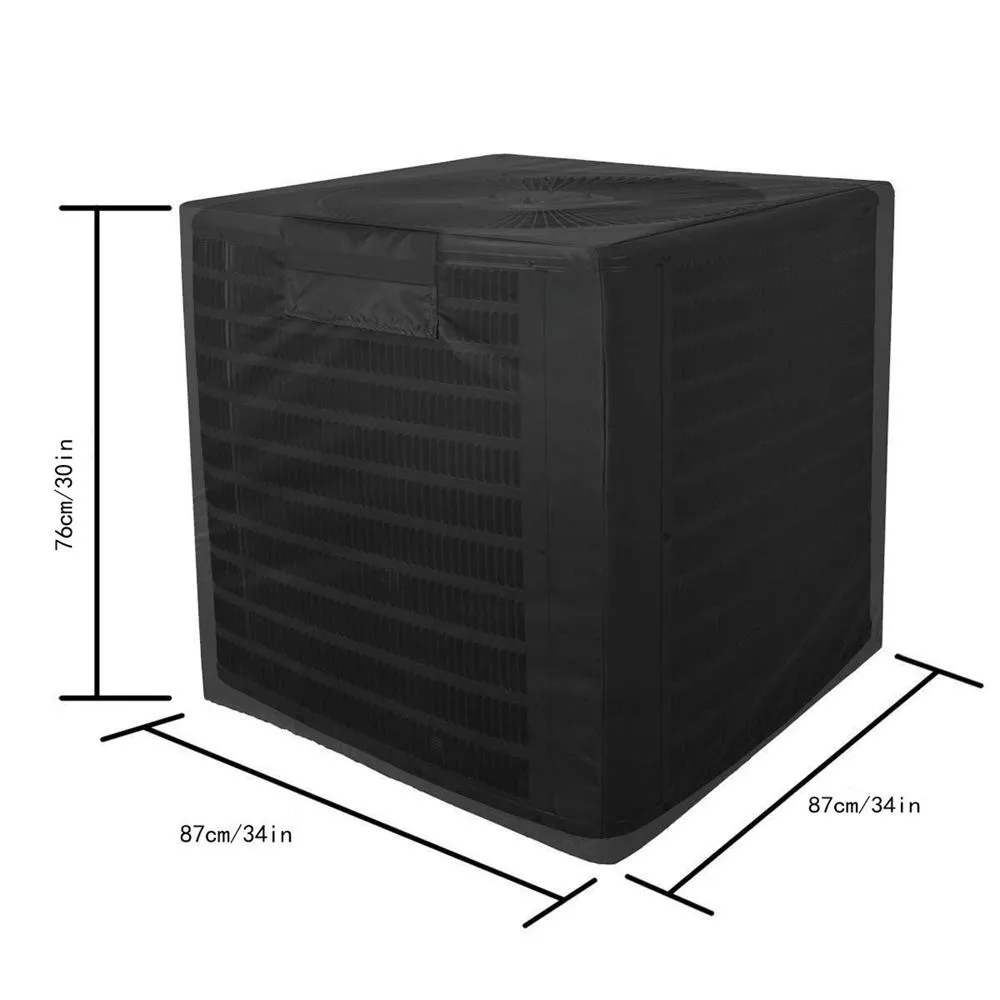 

Protective Cover Air Conditioner Cover Outdoor Protective Cover Case Dust Net Cooling Fan Cover Durable and Waterproof E 4.16
