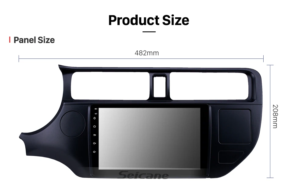Excellent Seicane 9 inch Android 8.1 Touchscreen GPS Navi Radio for Kia Rio LHD 2012 with USB WIFI AUX support Backup camera Carplay 2 din 14 Excellent Seicane 9 inch Android 8.1 Touchscreen GPS Navi Radio for Kia Rio LHD 2012 with USB WIFI AUX support Backup camera Carplay 2 din 14