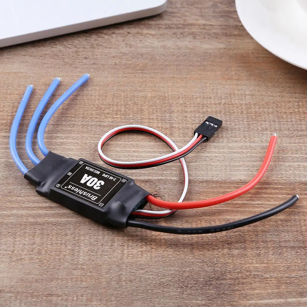 4 шт. 30A SimonK ESC 5V 2A BEC с 3 5 мм разъем типа &quotбанан&quot Поддержка 2212 920kv мотор для RC X500 S500