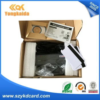 

Multifunctional YongKaiDa Reads ISO7811 USB MSR900 magnetic stripe write reader for access control system