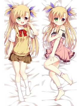 

October update Japanese Anime ViVid Strike! Vivio Takamachi Einhard Stratos hugging Body pillowcase Dakimakura pillow cover