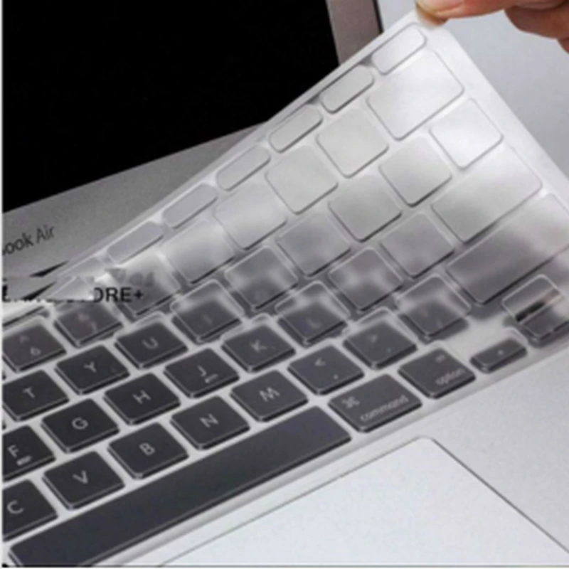 Keyboard Cover Skin Film Silicone for Pro 13/15/17 Protector BU-Clear 