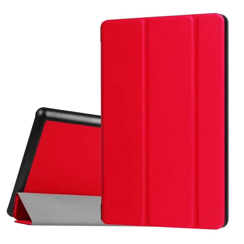 Для Amazon Kindle New Fire HD 8 HD8 2016 планшет с 3 папками магнитной застежкой подставка из