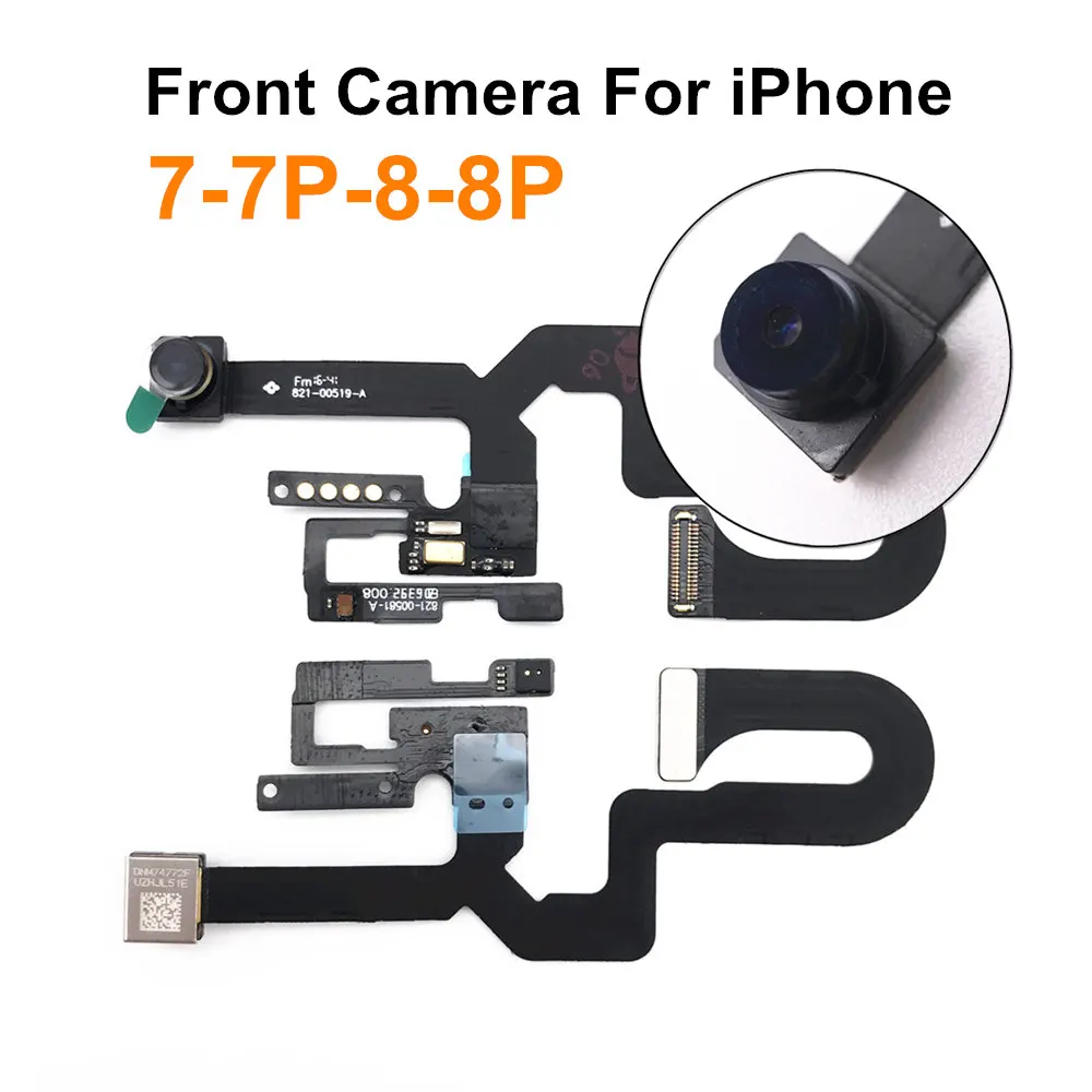 

AYJ 1 Piece Small Front Camera for iPhone 7 7G 8 Plus With Light Proximity Sensor Function Flex Cable Facing Camera Replacement