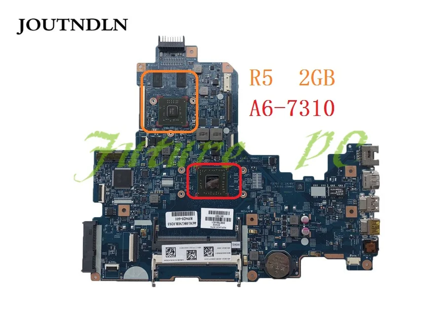 JOUTNDLN для материнской платы ноутбука hp 17-Y 856766-501 856766-601 856766-001 W/R5 2 GB A6-7310 тестовая работа