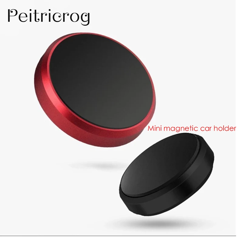 

Universal Magnetic Mobile Phone Tablet Holder Flat Stick On Dashboard Magnetic Car Mount For iPhone Multi-function Mini Stands