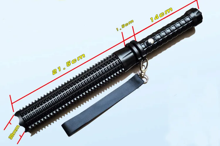 Q5/T6/L2 телескопический зум-объектив с булава stick Телескопический фонарик-дубинка безопасности патруль самообороны заряда 18650 светодиодные фонари