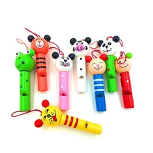 Fly AC Прекрасный Деревянный небольшой свисток для животных игрушка-ключ для детей подарок на день рождения 20 шт./компл