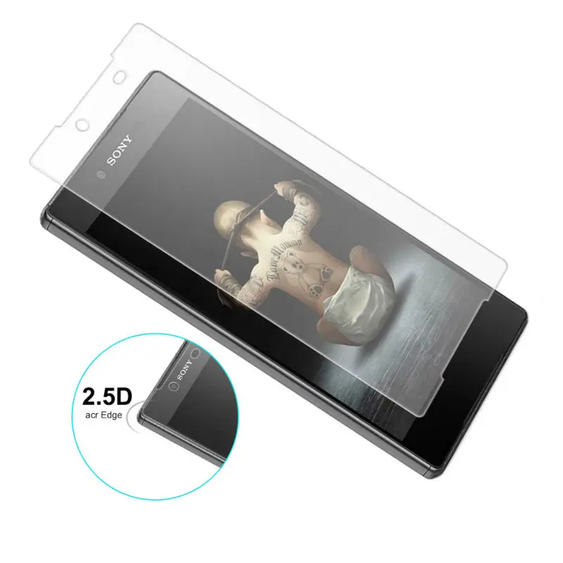 Новинка! Закаленное стекло 9H 2.5D с нанопокрытием пленка для Sony xperia Z2 Z3 X compact XA XA1 L1 Z5