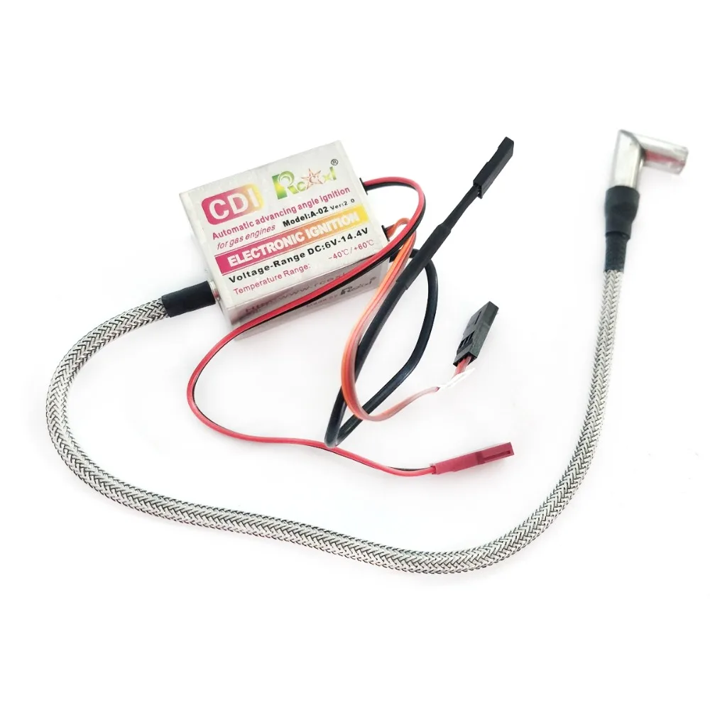 Tanie Rcexl pojedynczy cylinder zapłon cdi dla NGK ME8 1 4 32 90 stopni (A 02 4.8V ~ 8.4V 622a)