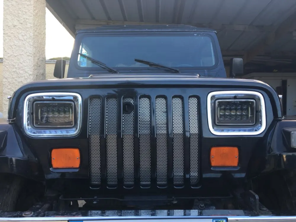 Wholesale Led Headlight Sealed Beam 4X6 Inch Rectangle Led Headlight For Truck Jeep Cherokee Xj (12)