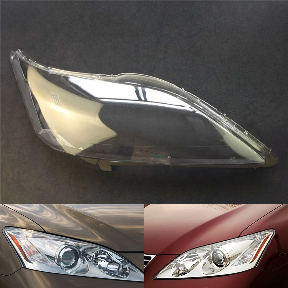 For Lexus ES350 2006 2007 2008 Car Headlight Headlamp Clear Lens Auto