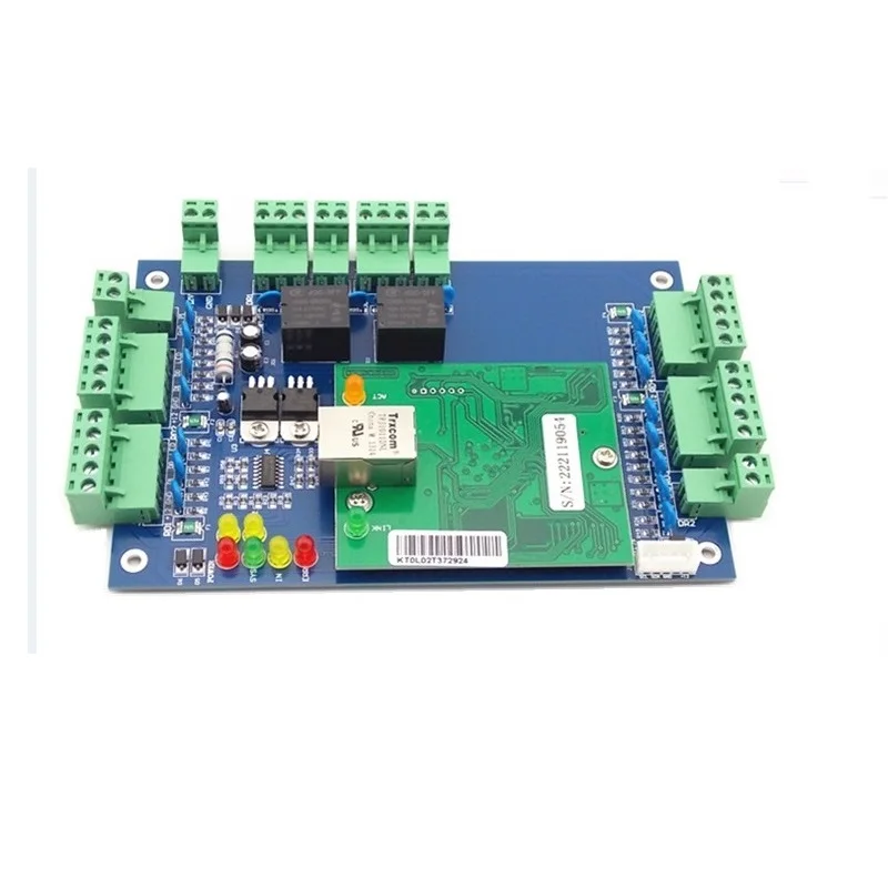 Веб сайт 2002 встроенный браузер IE 2 двери TCP/IP Rfid плата контроля доступа с