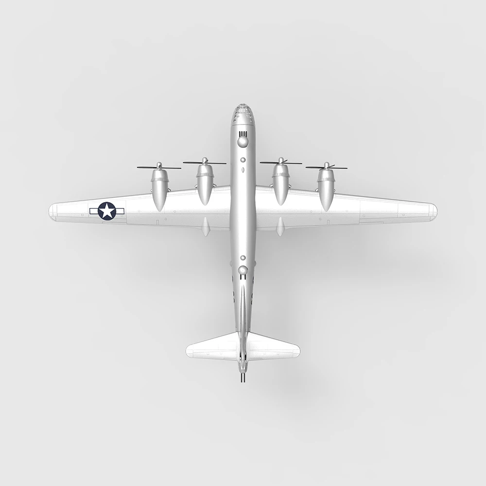 1/200 Масштаб литья под давлением самолет Боинг B-29 sudrapertress Тяжелый бомбардировщик-модель самолета Горячая самолет игрушка для подарка Коллекционирование