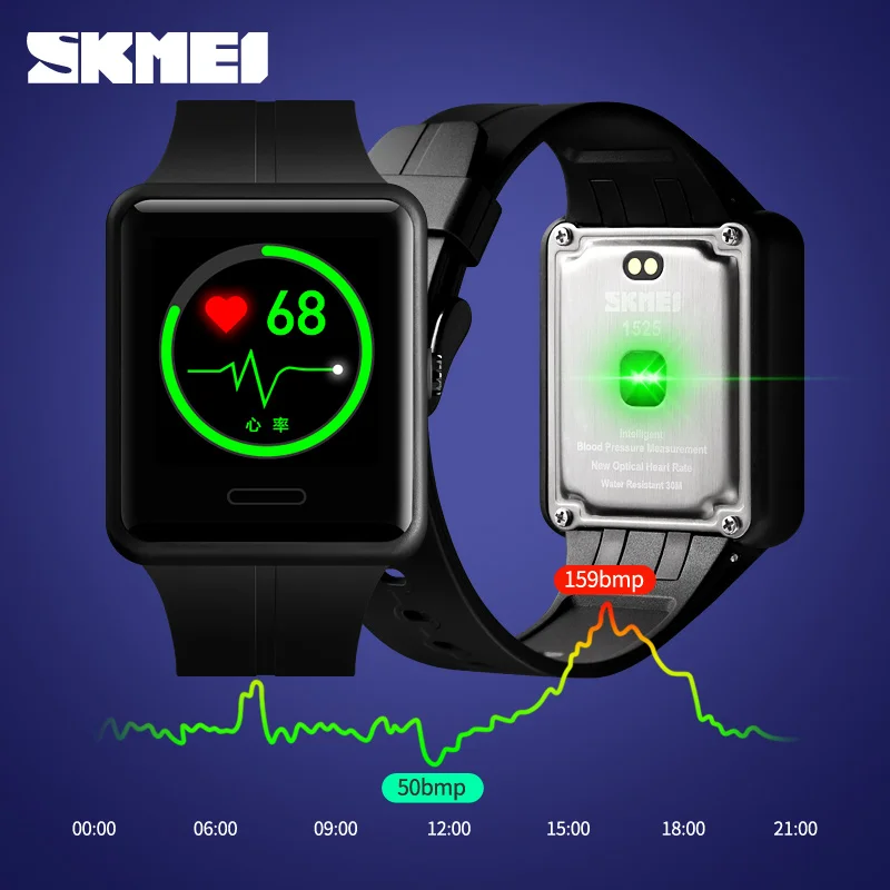 Новинка 2019 спортивные умные часы для мужчин SKMEI уличные многофункциональные