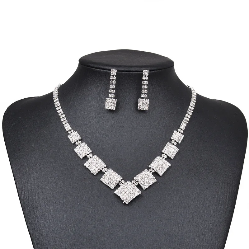 Jewelry & Accessories,Fashion Jewelry Sets. Bridal jewelry, Wedding jewelry, Zircon necklace earrings set Jewelry & Accessories,Fashion Jewelry Sets. Bridal jewelry, Wedding jewelry, Zircon necklace earrings set