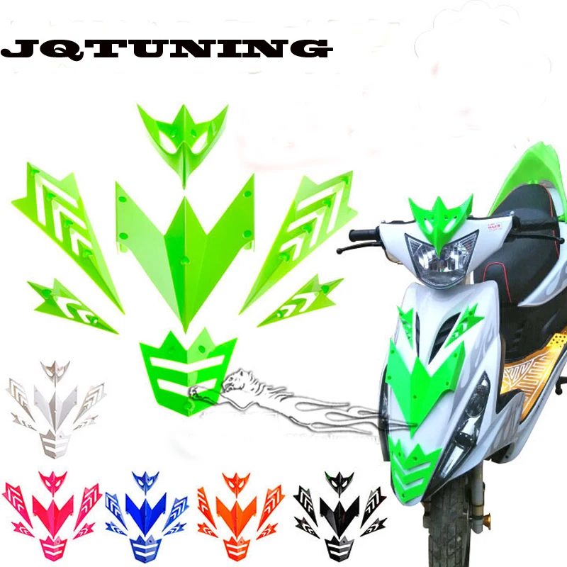 

Motorcycle Styling ABS Shell Modified Scaly Shark Angle Screw Install For Jog YAMAHA RSZ FORCE