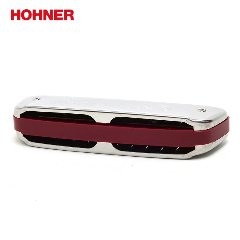 Diatônico para Gaita Harp para Gaita Orifícios com Caixa Hohner Orifícios Padrão Dourada 10 Vermelha 910 - Image 5