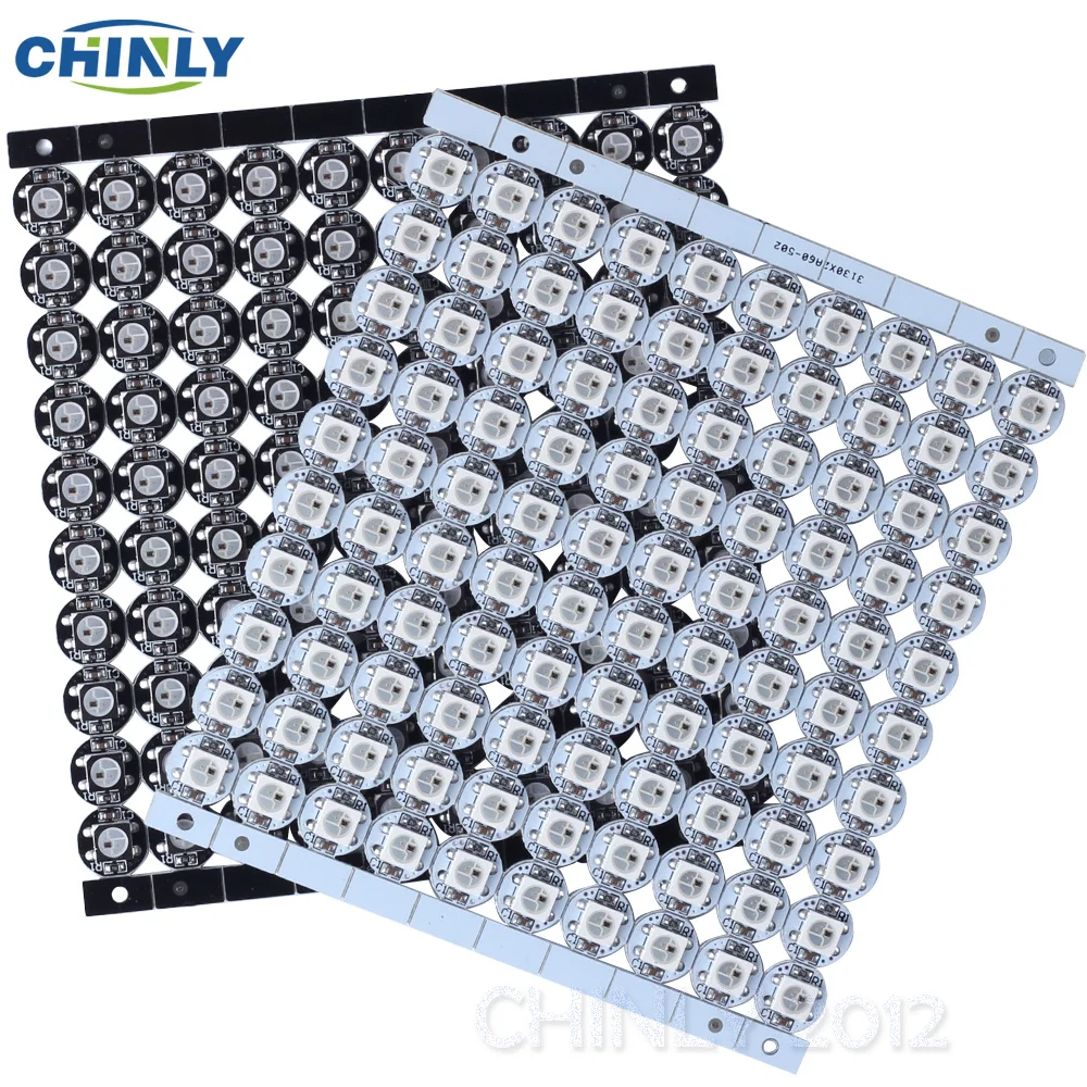 Светодиодный 4 контактный чип WS2812B с матрицей WS2812 и радиатором 5 в 5050 RGB WS2811 IC