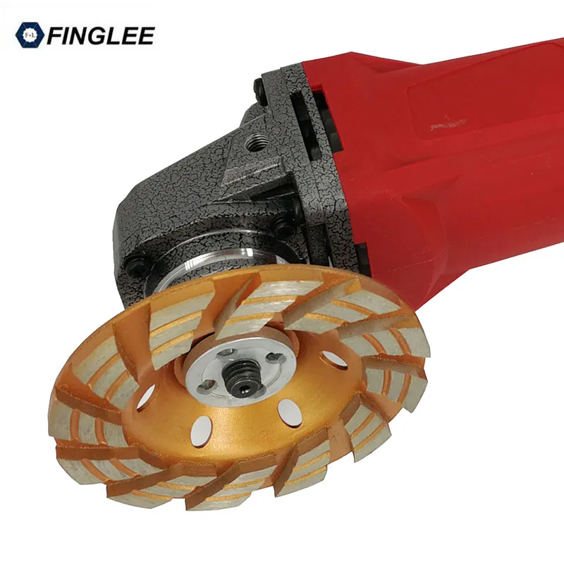 Inner Hole 22.23mm Unique Style 4 inch/100mm Diamond Grinding Cup Wheel Stone Concrete Marble Tool Diamond Polishing Pads