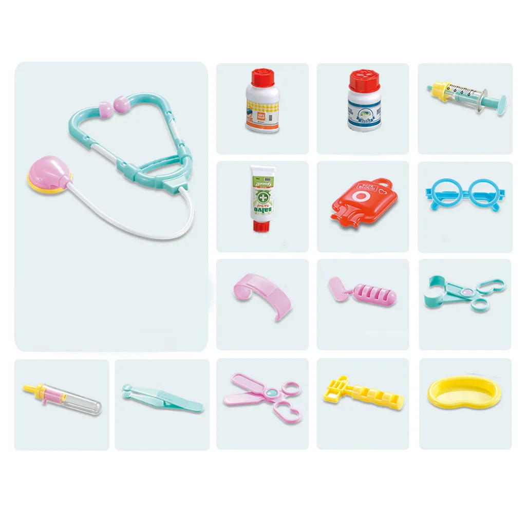 Доктор ролевые игры, медицинский набор, чехол, набор инструментов, аксессуары для обучающих ролевых игр, игрушка в подарок для детей, Dr ролевые игрушки T6