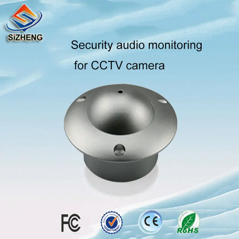 

CCTV Microphone Security Camera Audio Monitoring Mic Sound Pickup For CCTV Cameras DVR Systems