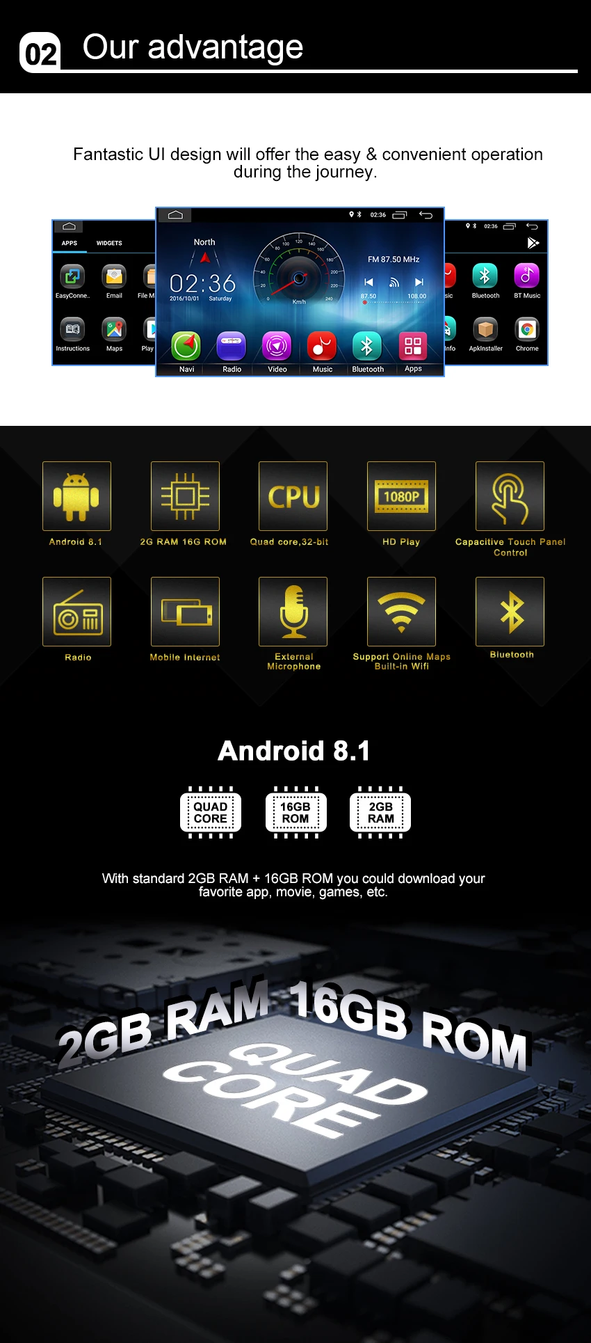 Sale 7" Android 8.1 Auto Radio GPS For Kia Ceed 2009 2010 2011 2012 Car DVD Stereo FM Navigation WiFi Audio Video Free Backup Camera 5