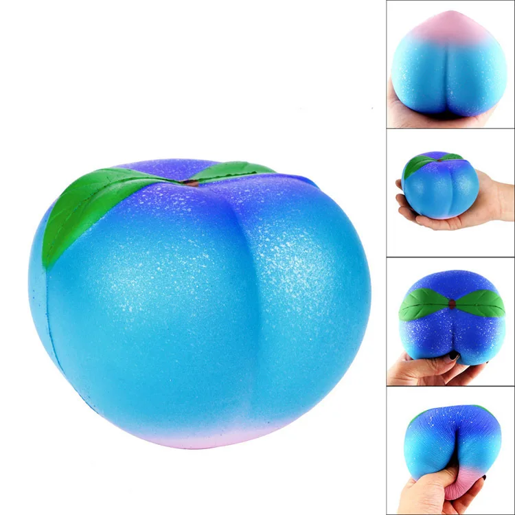 New Jumbo Squishy Toy Slow Elastic PU Decompression Toy Simulation Food Animal Peach Strawberry Unicorn Slow Rising Kids Gift
