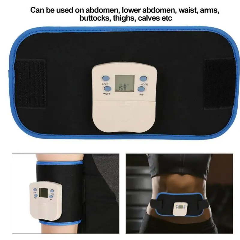 Electric ABS Muscle Stimulator Strengthening Full Body Arm leg Waist