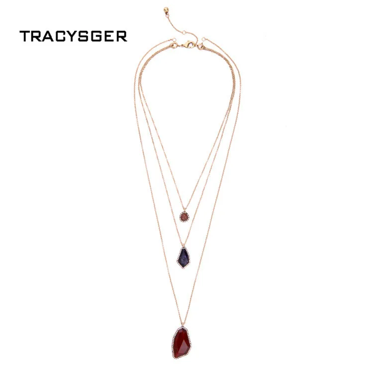 AB-xl01660a /TRACYSGER/ювелирные изделия для милой девушки/модное многослойное