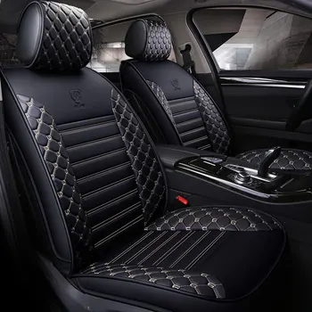 

leather car seat cover universal auto seat protector mat for peugeot 106 2008 205 206 207 208 3008 301 306 307 pcs 308 4007 4008