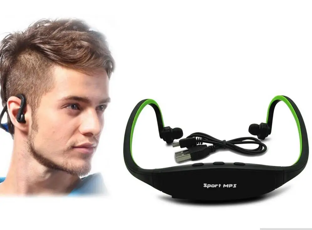 

Briame Sport Running MP3 Player hifi Portable Music Headphone Earphone Headset with TF Card Slot MP3 Music Player