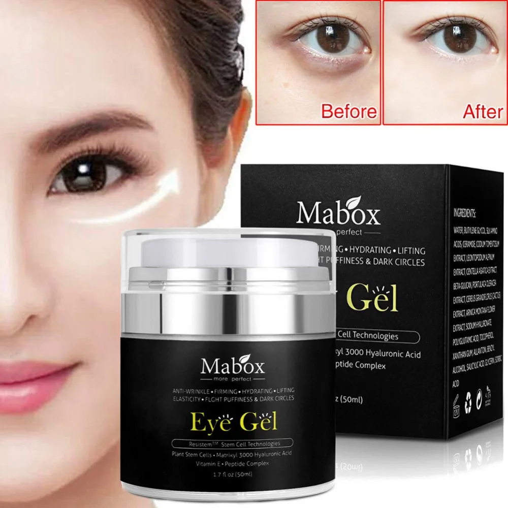 Hyaluronic Acid Eye Cream with Plant Extract Gel Remove Wrinkles Fine