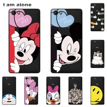 I am alone Phone Shell For Wiko Fever 3G 4G 5.2 inch Solf TPU Silicone Mobile Fashion For Wiko Fever 3G 4G Case Customized cameron sino 3000mah battery tlp15j15 for wiko fever fever 4g