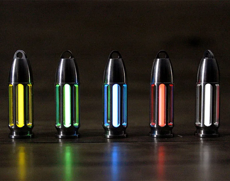 TC4 Titanium CNC Hollow Bullet Tritium Tube EDC Self-luminous Pendant Key Holder Tritium Gas Signal Light Keychain Outdoor TC4 Titanium CNC Hollow Bullet Tritium Tube EDC Self-luminous Pendant Key Holder Tritium Gas Signal Light Keychain Outdoor