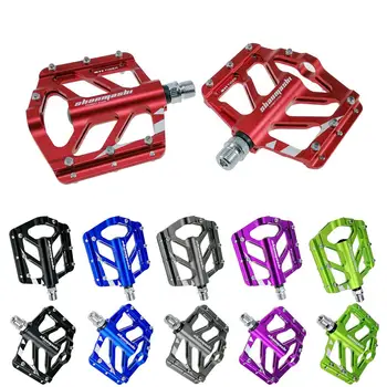 

Mountain Bike Pedal Bearing Foot Wide Comfortable Alloy Ultralight Bicycle Pedal Bike Accessories with Non-Slip Nail Pedal