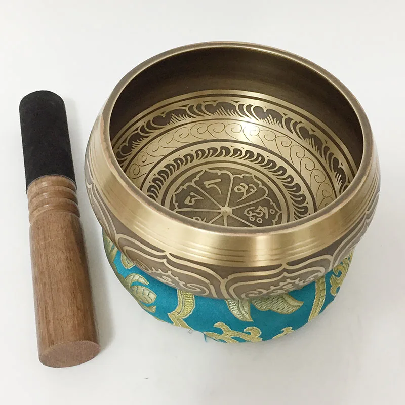 

New Arrival Yoga Meditation Buddhist Religion Nepal Brass Singing Bowls